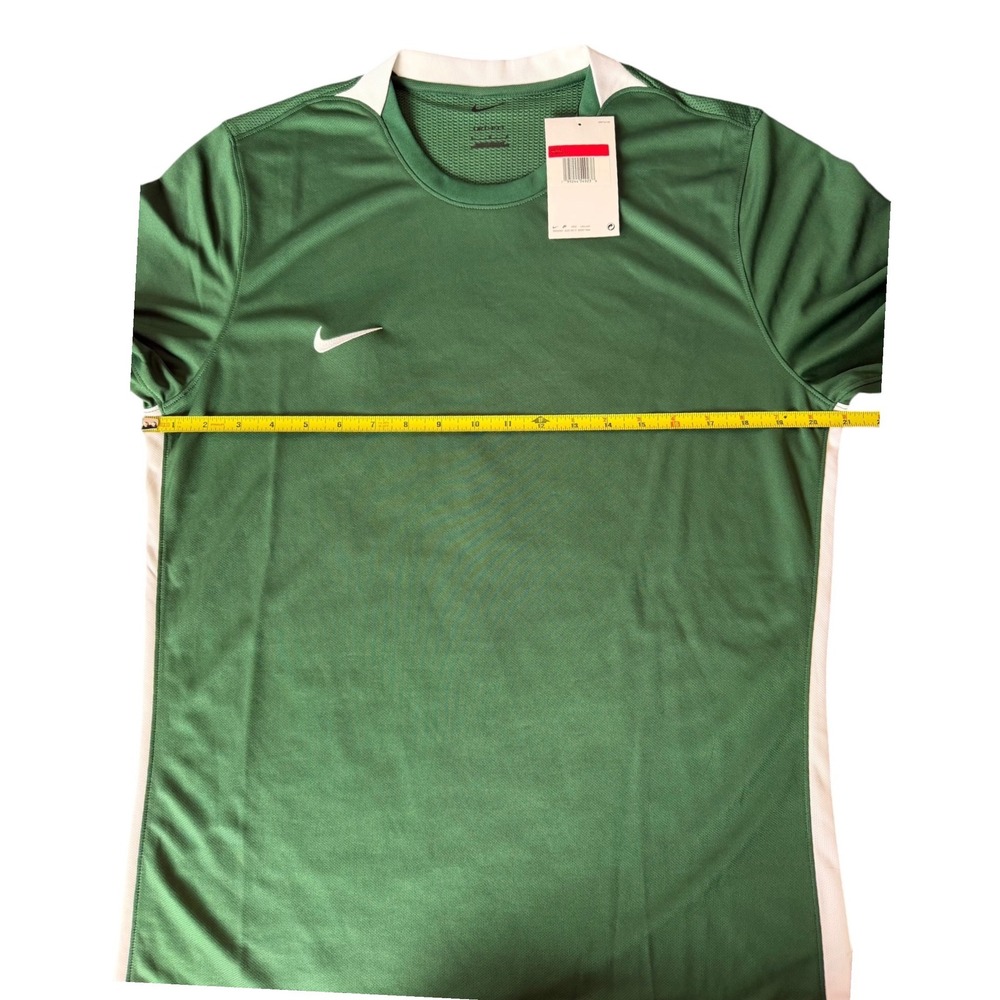 Nike Mens Dri-FIT Academy Soccer Jersey Green White DH8003-341 Large NWT - Picture 6 of 6